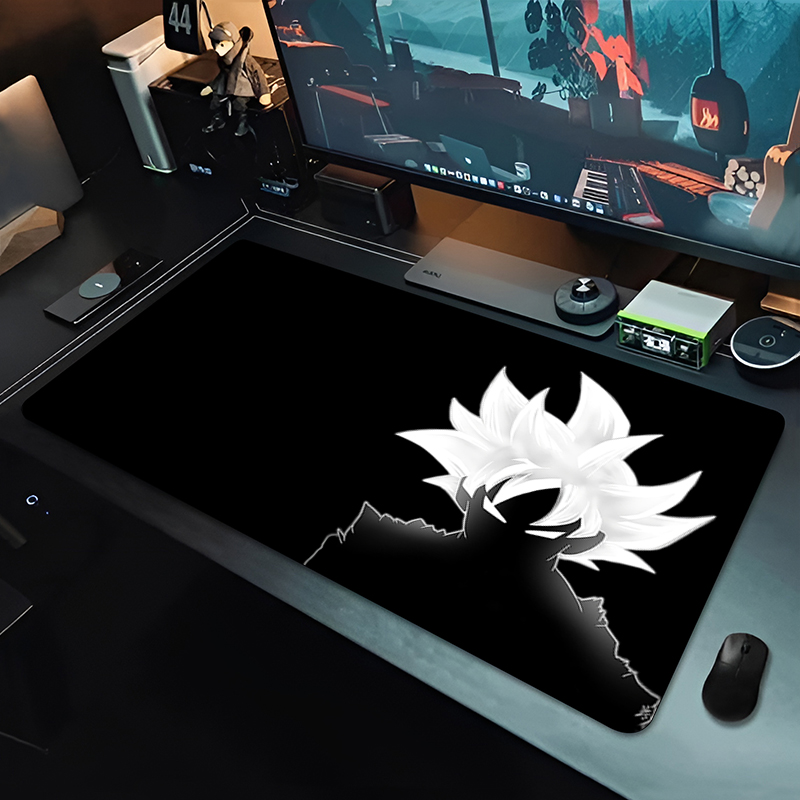 Gaming Accessories Desktop - DBZ Siyah Anime Mouse Pad Dragon