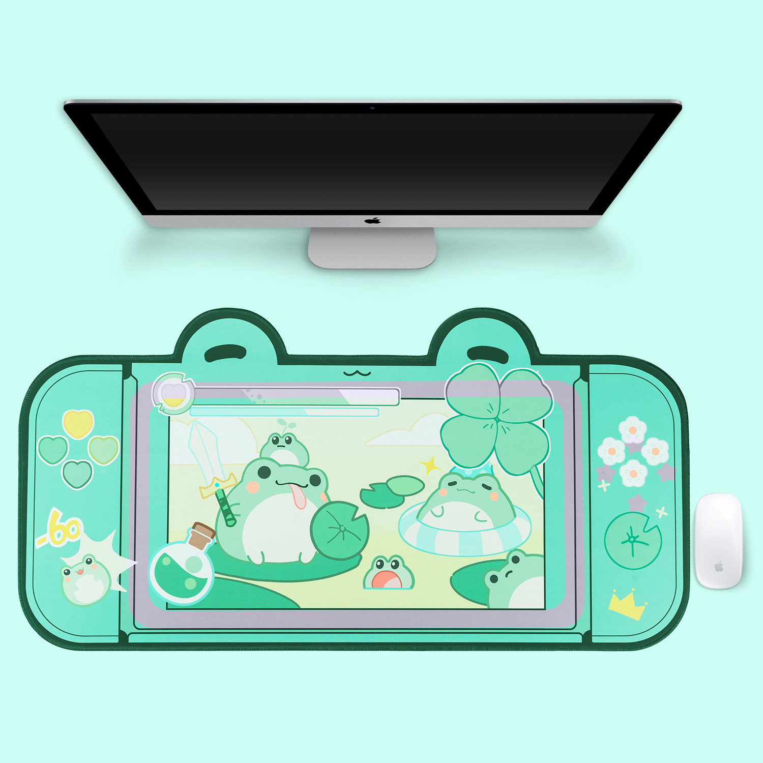 Gaming Accessories For Gaming Laptop - Ekstra büyük Kawaii oyun Mouse Pad