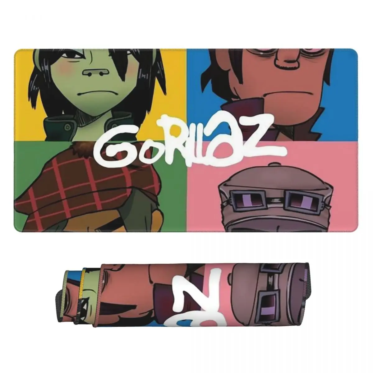 Virtual Gaming Accessories - Büyük Mouse Pad Gorillaz Sanal Bant