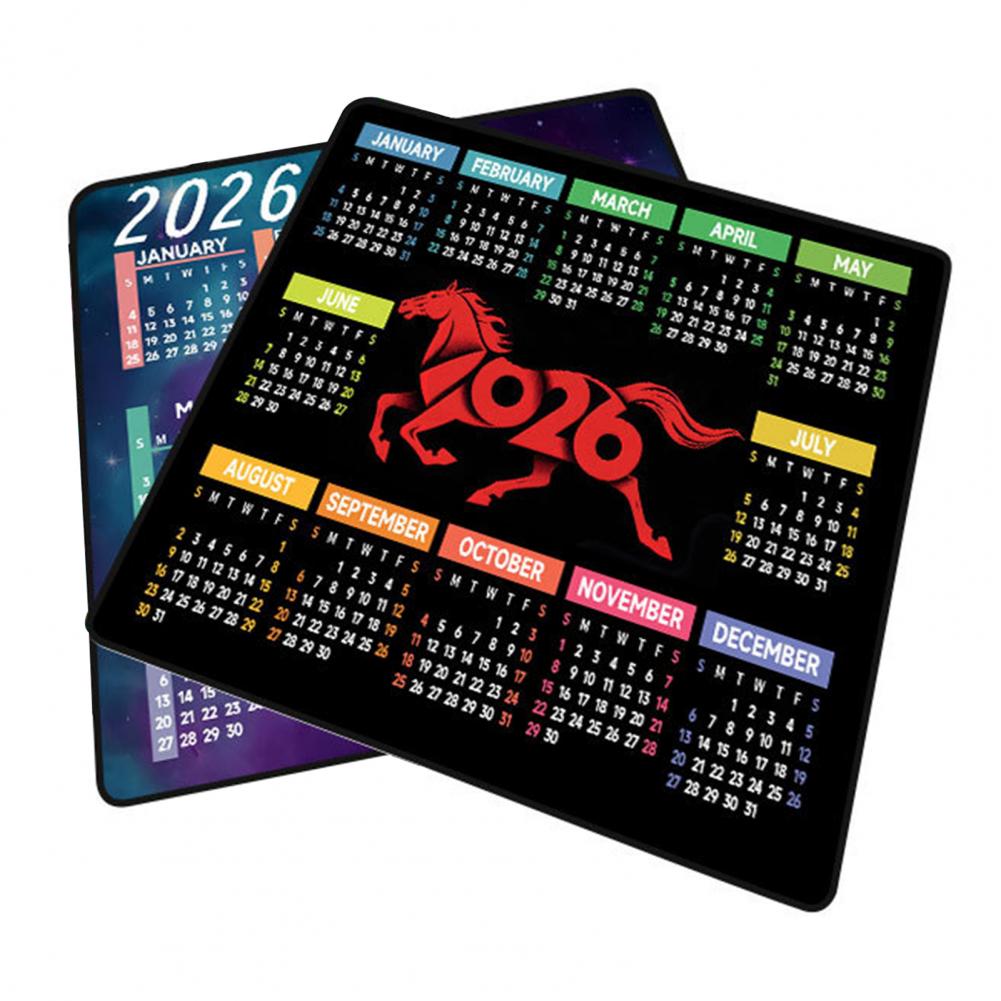 Gaming Accessories For Gaming Laptop - 2026 takvim Mouse Pad su geçirmez