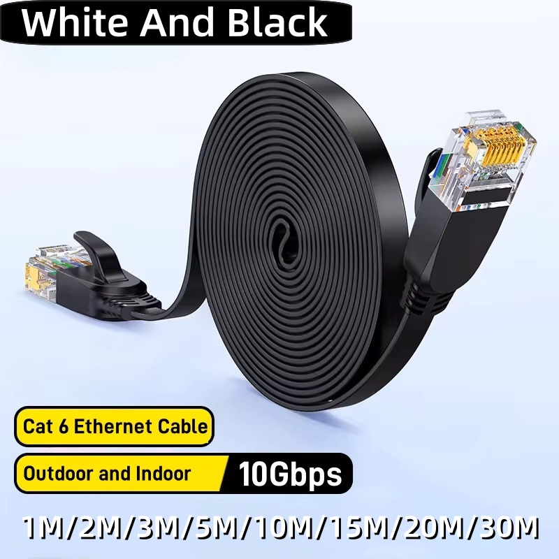 Gaming Accessories Stand - Cat 6 Ethernet Düz Kablo, Dış