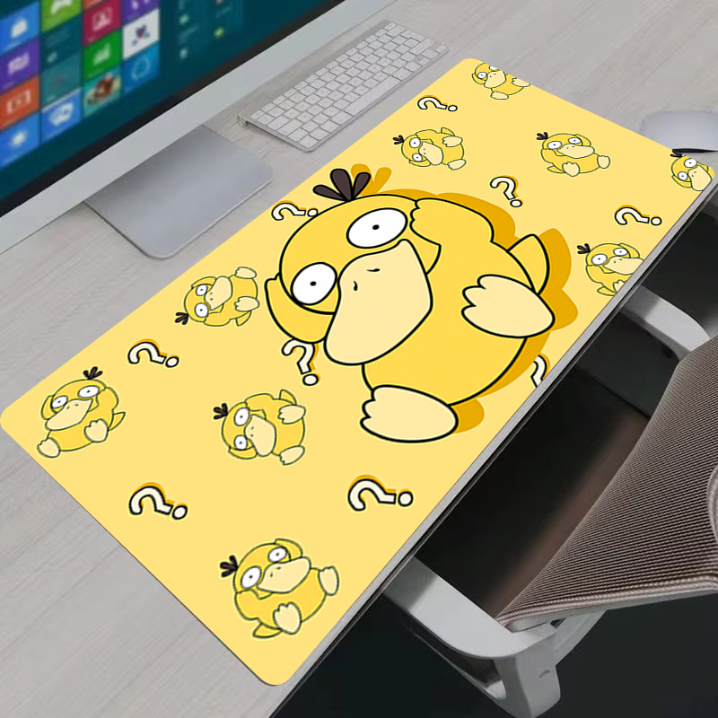 Gaming Accessories For Gaming Laptop - Mousepad Anime P-Pokemon Psyduck XXL Büyük
