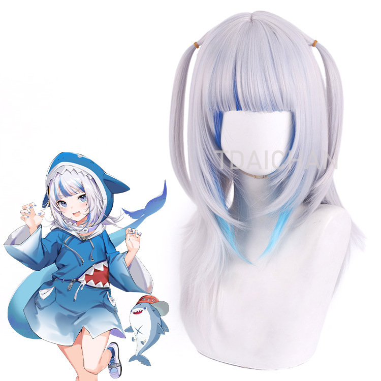 2025 Gawr Gura Cosplay Peruk B - Virtual Gaming Accessories incelemesi ve fiyatı