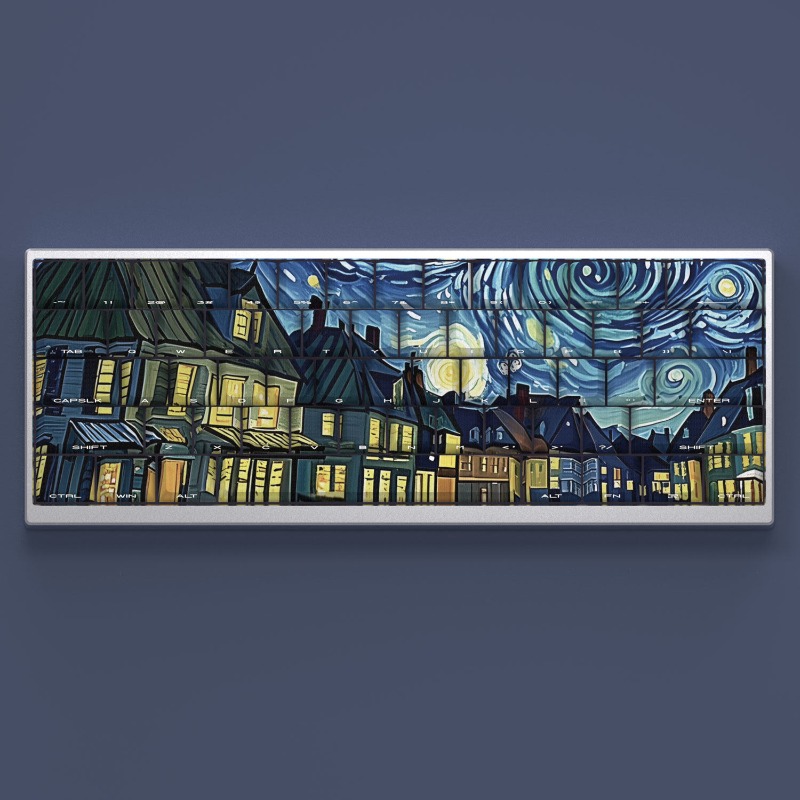 Van Gogh Yıldızlı Gökyüzü Tema - Gaming Accessories For Gaming Laptop incelemesi ve fiyatı