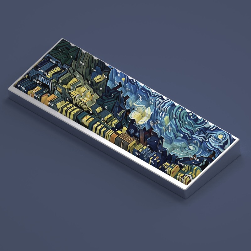 Van Gogh Yıldızlı Gökyüzü Tema - Gaming Accessories For Gaming Laptop incelemesi ve fiyatı