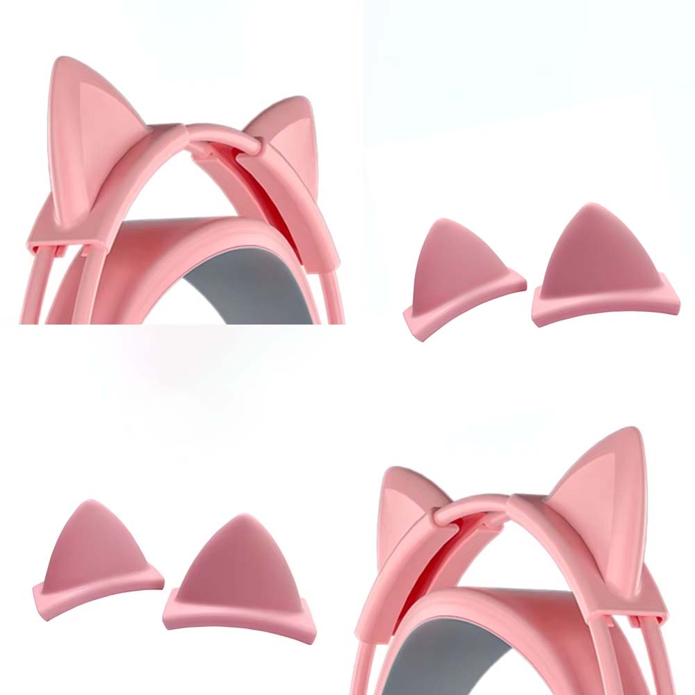 Pembe Silikon Kedi Kulakları K - Gaming Accessories Girls incelemesi ve fiyatı